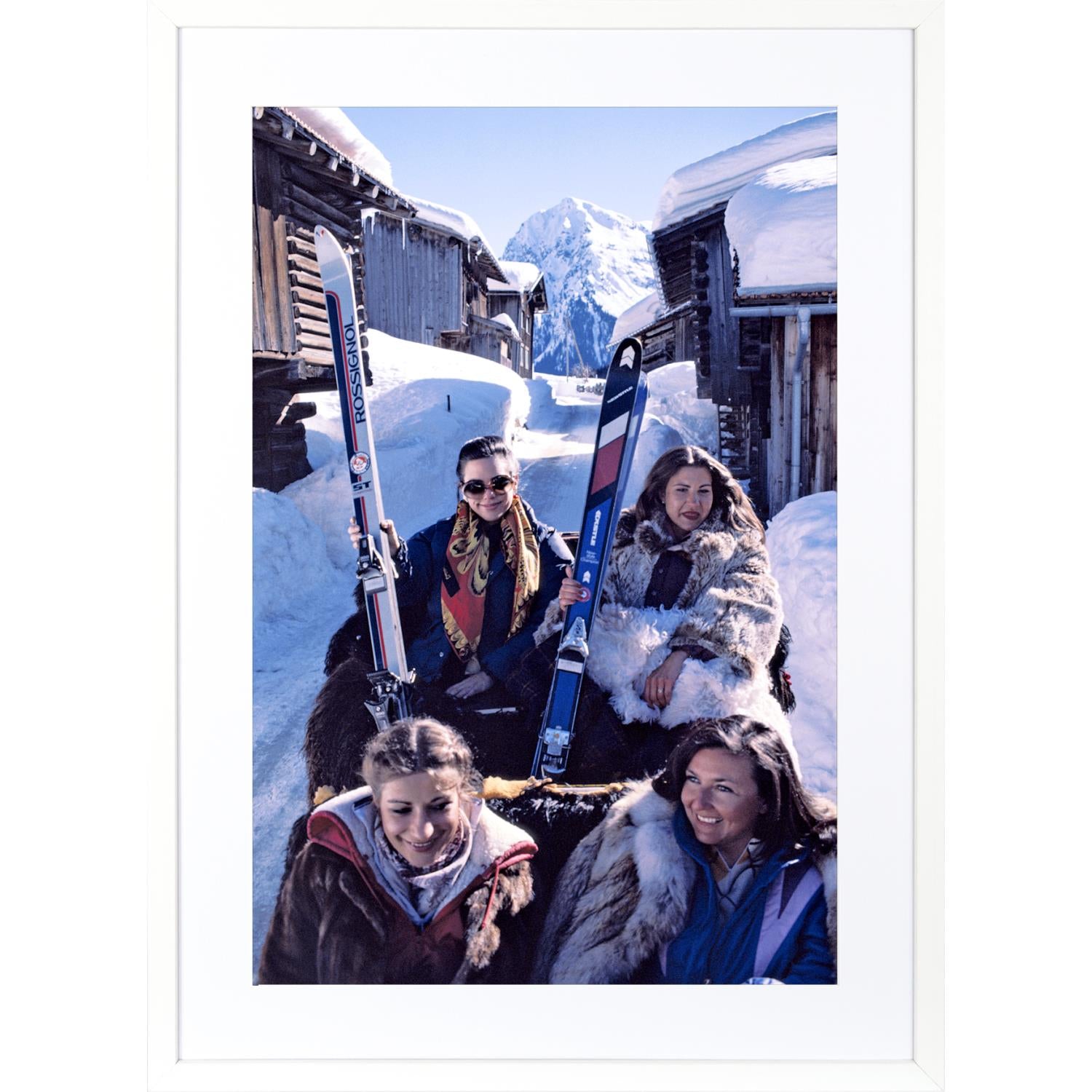 Slim Aarons - Klosters Skiing Detail