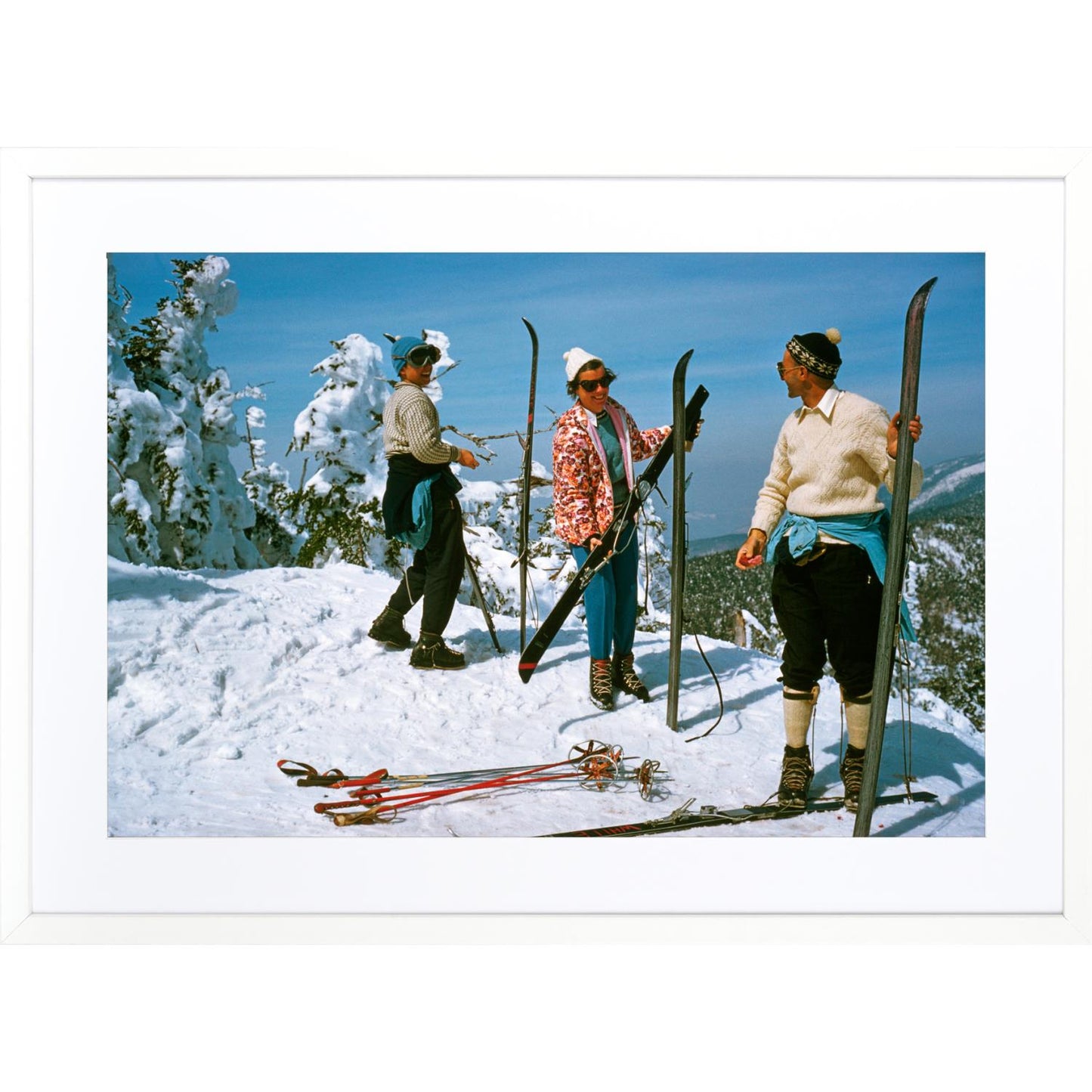 Slim Aarons - Sugarbush Skiing Detail