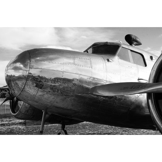Akustikbild - Retro Flugzeug