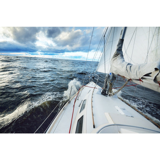 Aluminiumbild - Sailing