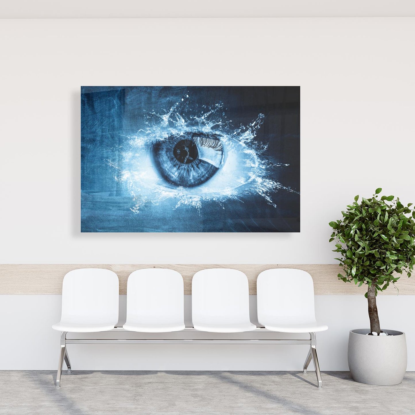 Medical Office Art - Eye Globe - Einrichtungsbeispiel Foto