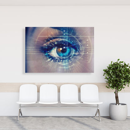 Medical Office Art - Eye Scan - Einrichtungsbeispiel Foto