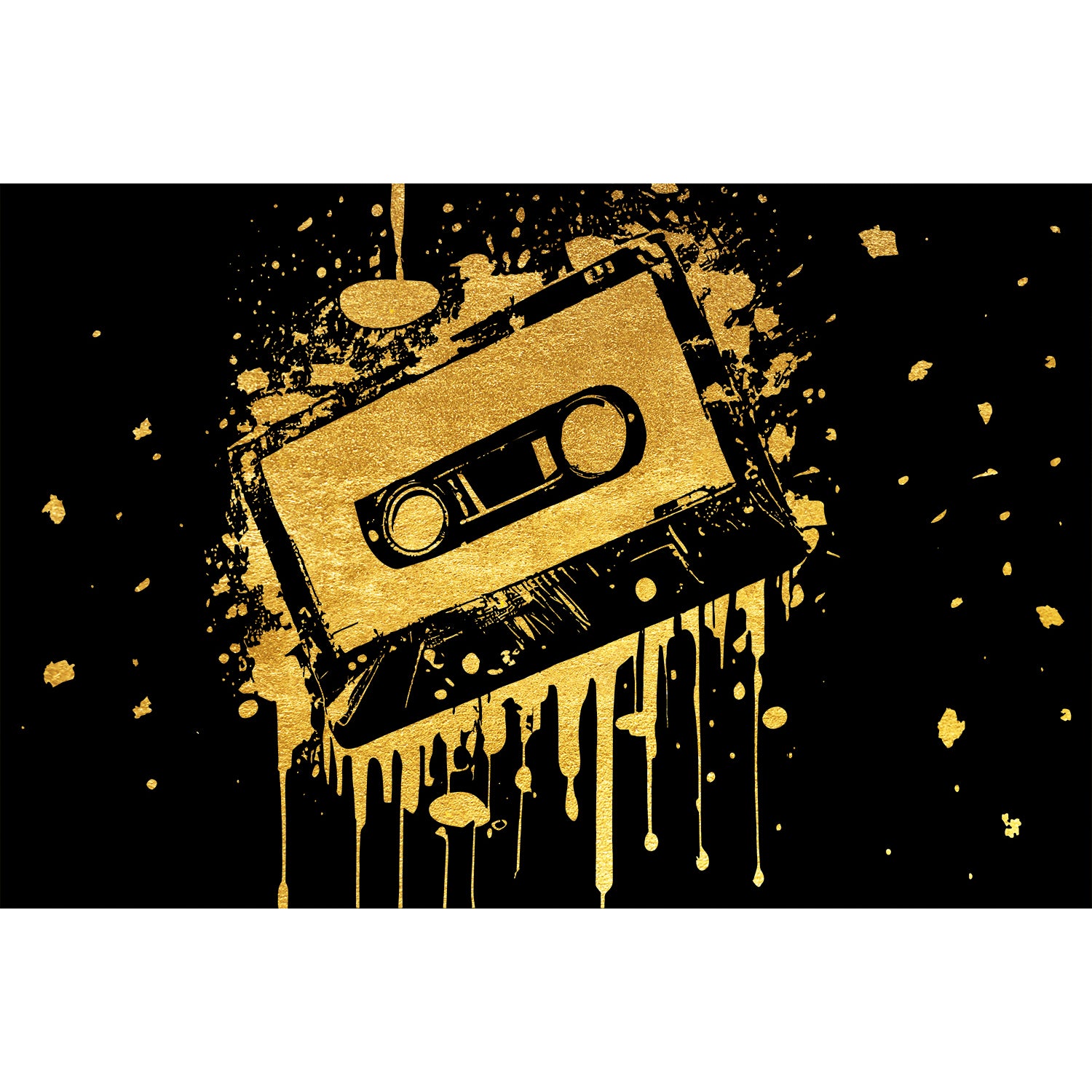 Blattgold Bild - Golden Tape
