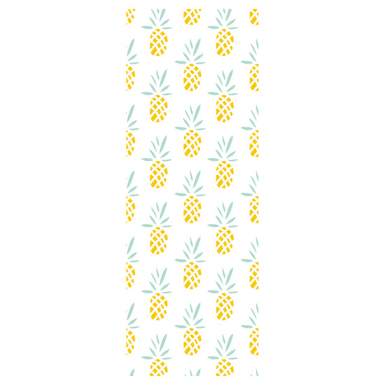 Queen Kerosin Selbstklebende Tapete - Golden Ananas