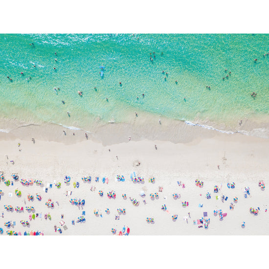 Queen Kerosin Magnetisches Markerboard - Beach from above