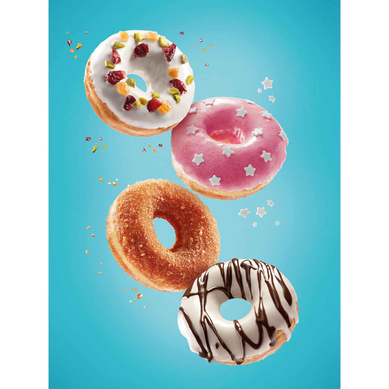 Magnetisches Markerboard - Donuts