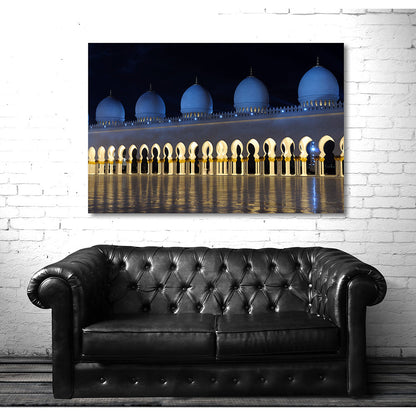 Acrylglasbild - Arabian Architecture Wohnbeispiel