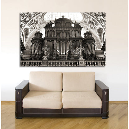 Acrylglasbild - Holy Organ Wohnbeispiel