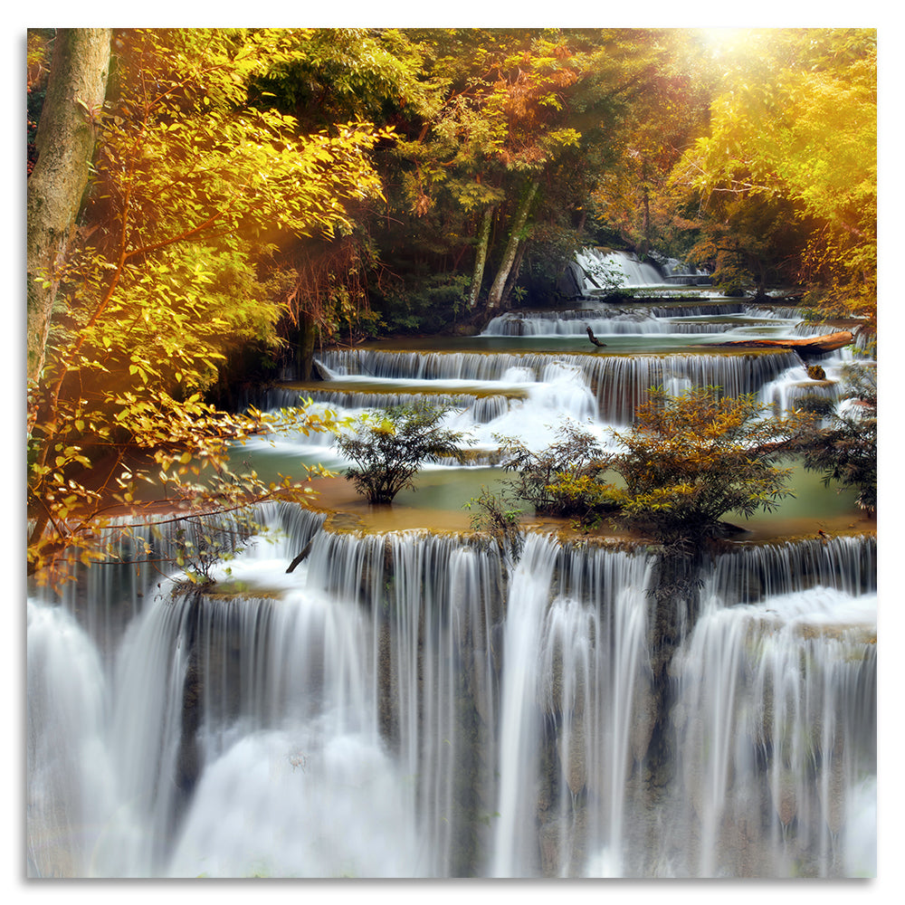 Acrylglasbild - Waterfalls