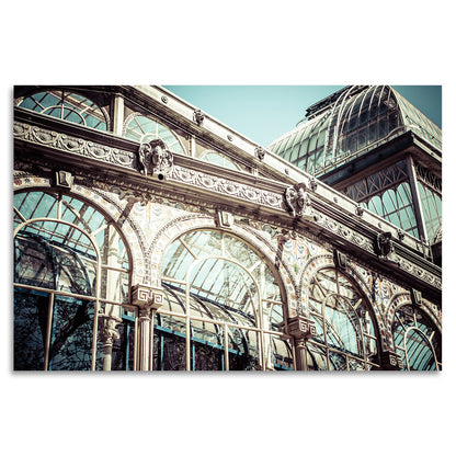 Acrylglasbild - Old Trainstation
