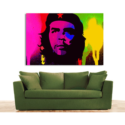 Acrylglasbild - Che Guevara II Wohnbeispiel