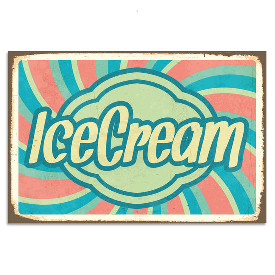 Queen Kerosin Blechschild - IceCream