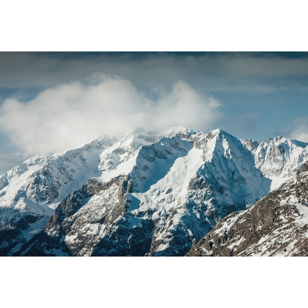 Aluminiumbild - Les Alpes