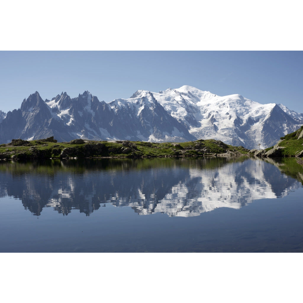 Aluminiumbild - Mont Blanc