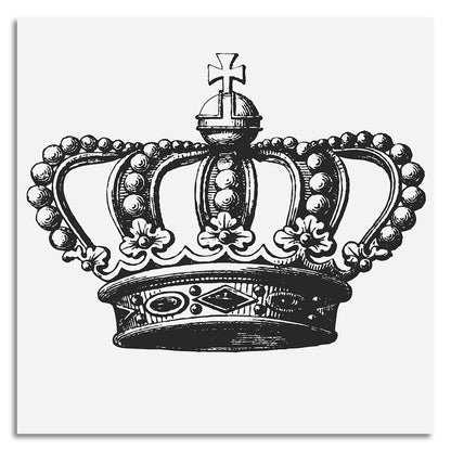 Leinwandbild - Black Crown
