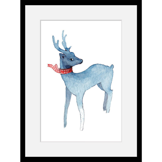 Rahmenbild - Blue Deer