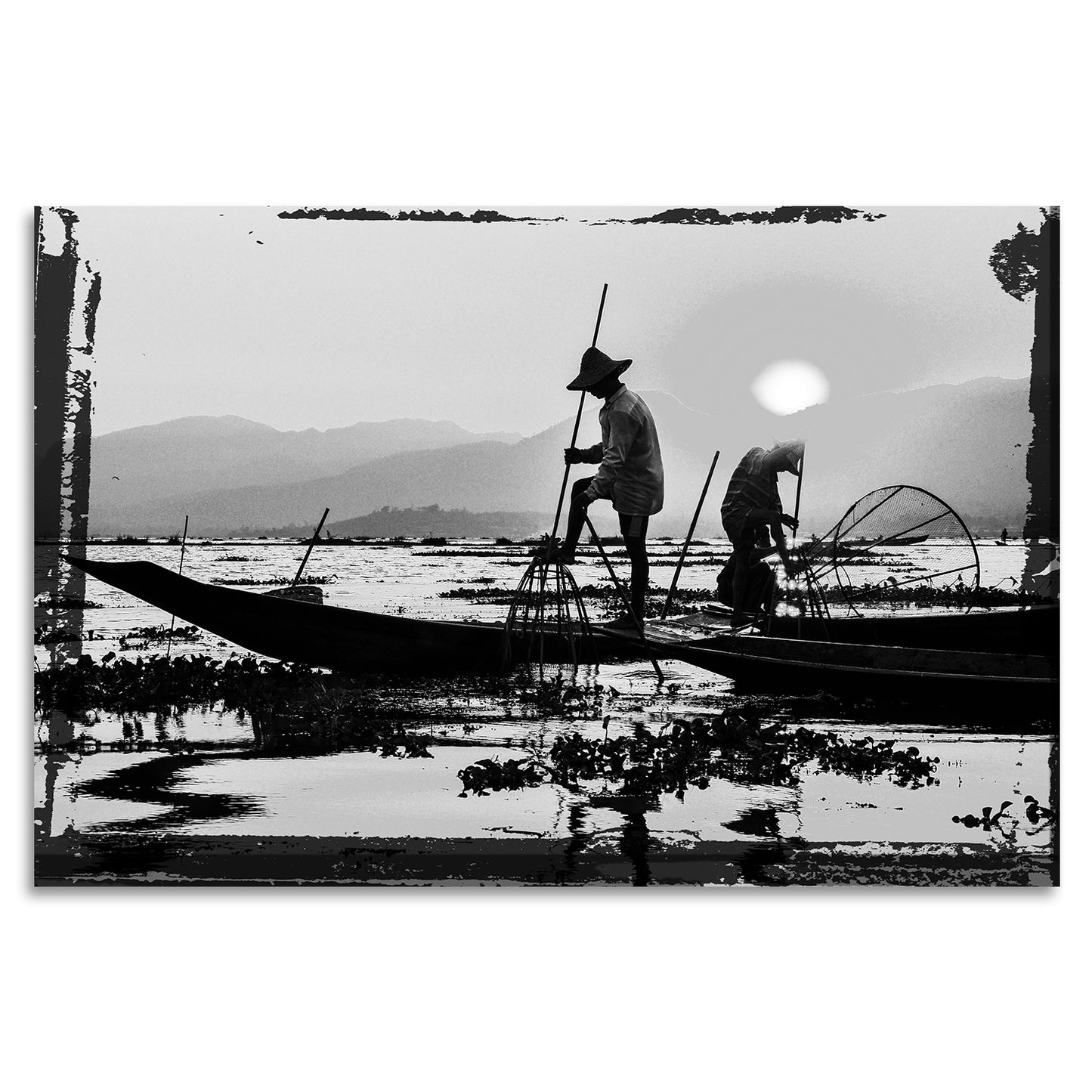 Acrylglasbild - Vietnam People