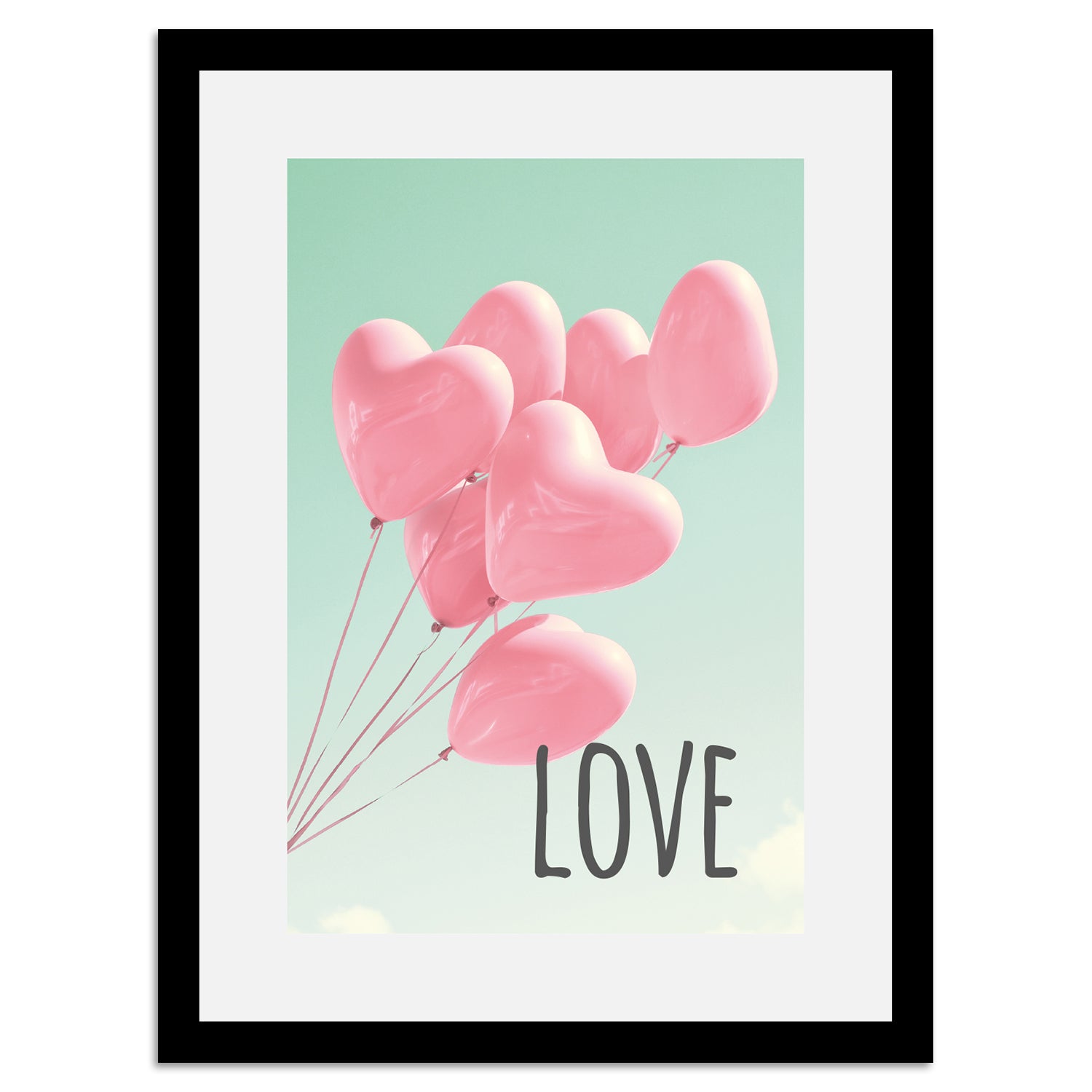 Rahmenbild - Love Balloons