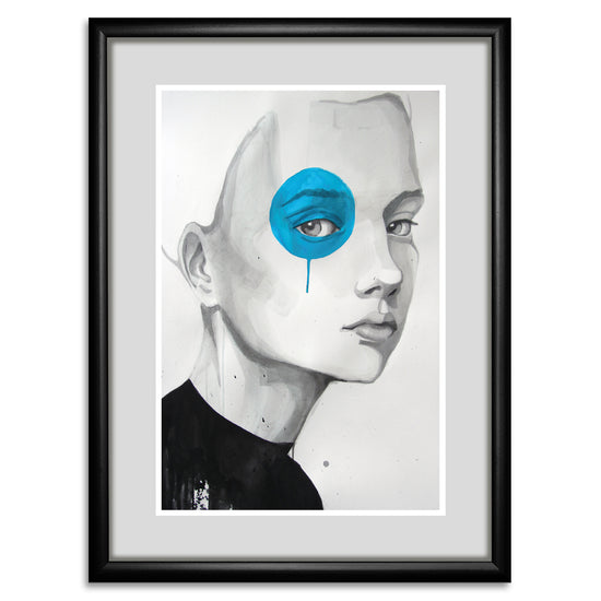 Queen Kerosin Rahmenbild - Blue Eye