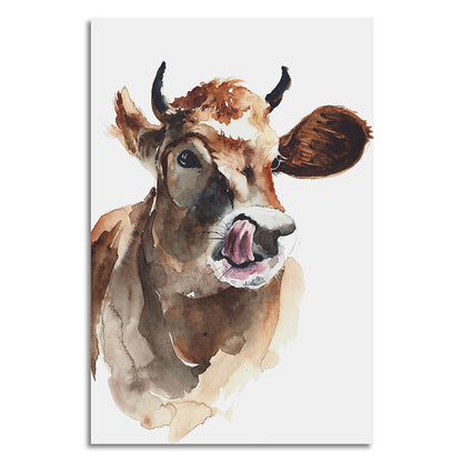 Leinwandbild - Cow