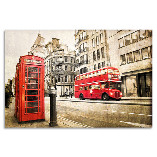 Queen Kerosin Acrylglasbild - Red Telephone Box