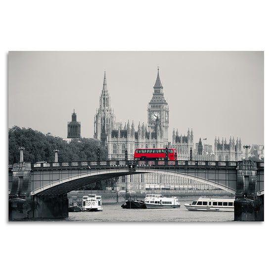 Queen Kerosin Acrylglasbild - Big Ben Bus