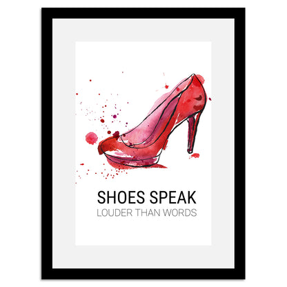 Rahmenbild - Shoes Speak