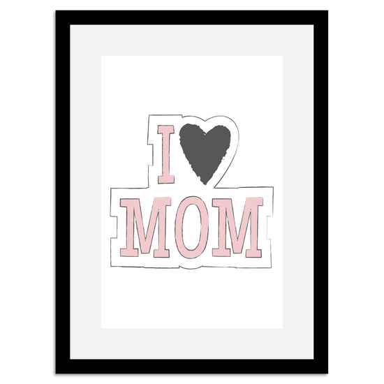 Queen Kerosin Rahmenbild - I Heart Mom