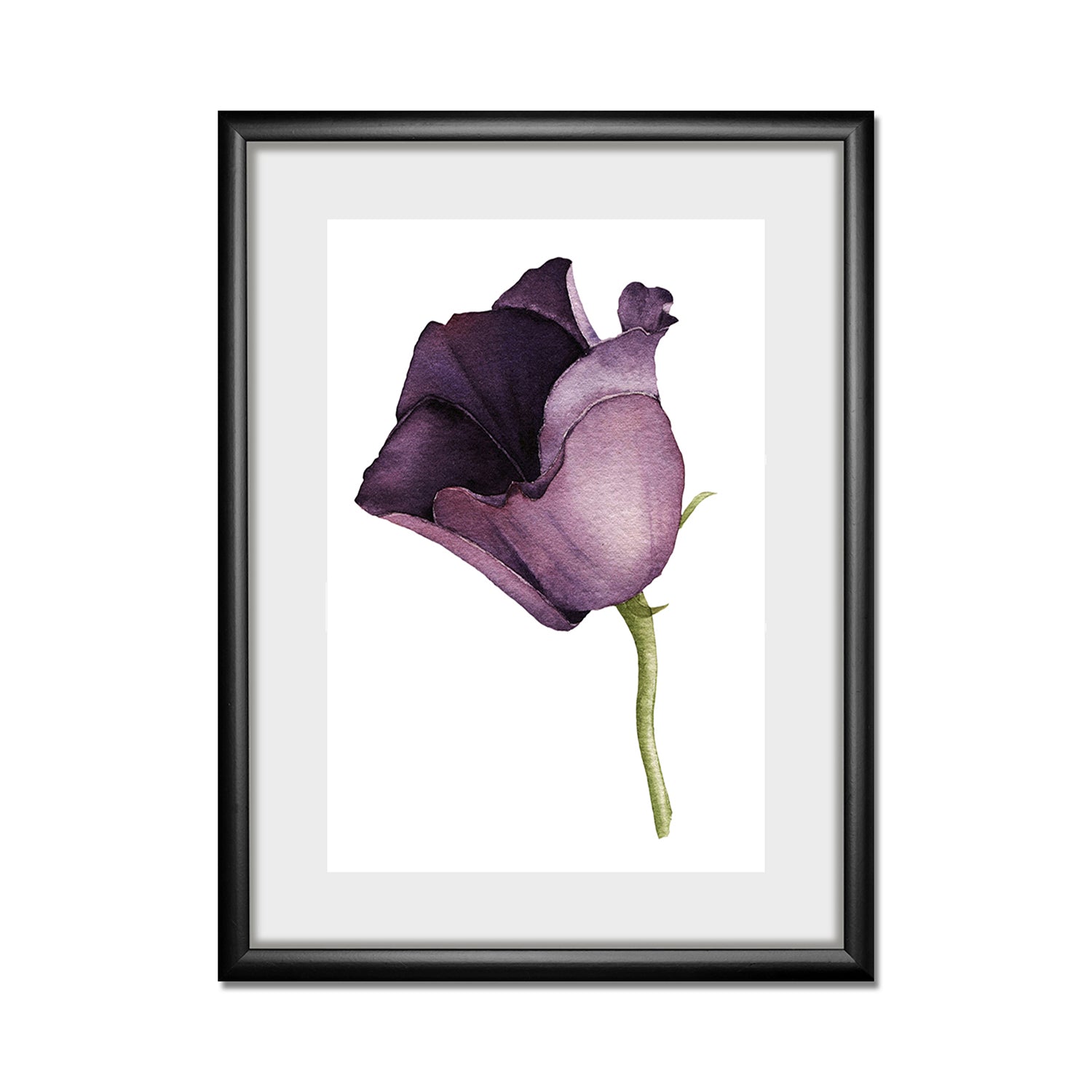 Rahmenbild - Purple Blossom Two
