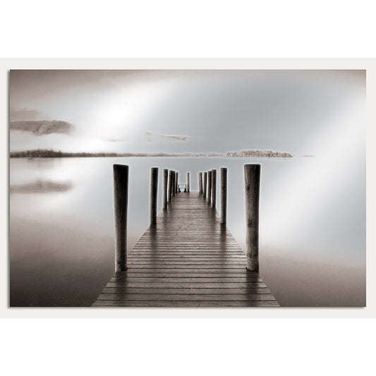 Aluminiumbild - Footbridge