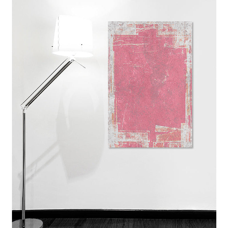 Leinwandbild - Pink Washed Wohnbeispiel