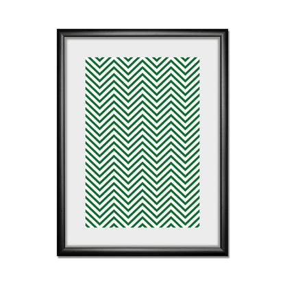 Rahmenbild - Green Abstract