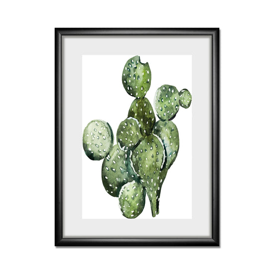 Queen Kerosin Rahmenbild - Green Cactus