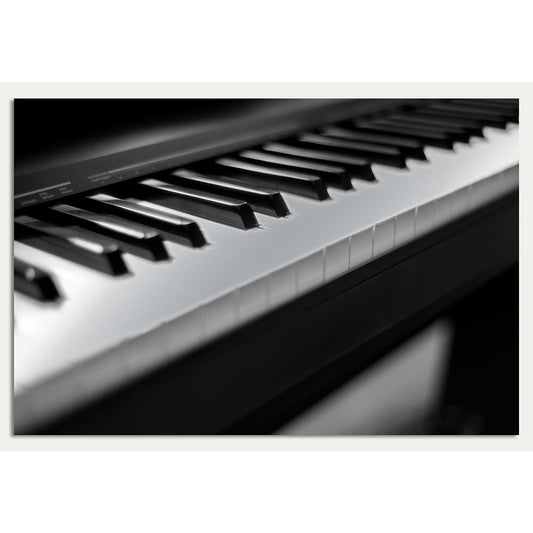 Aluminiumbild - Piano Keys