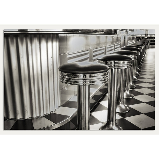 Aluminiumbild - American Diner