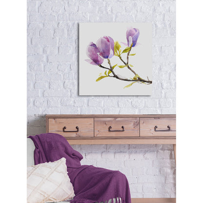 Leinwandbild - Purple Blossom Wohnbeispiel