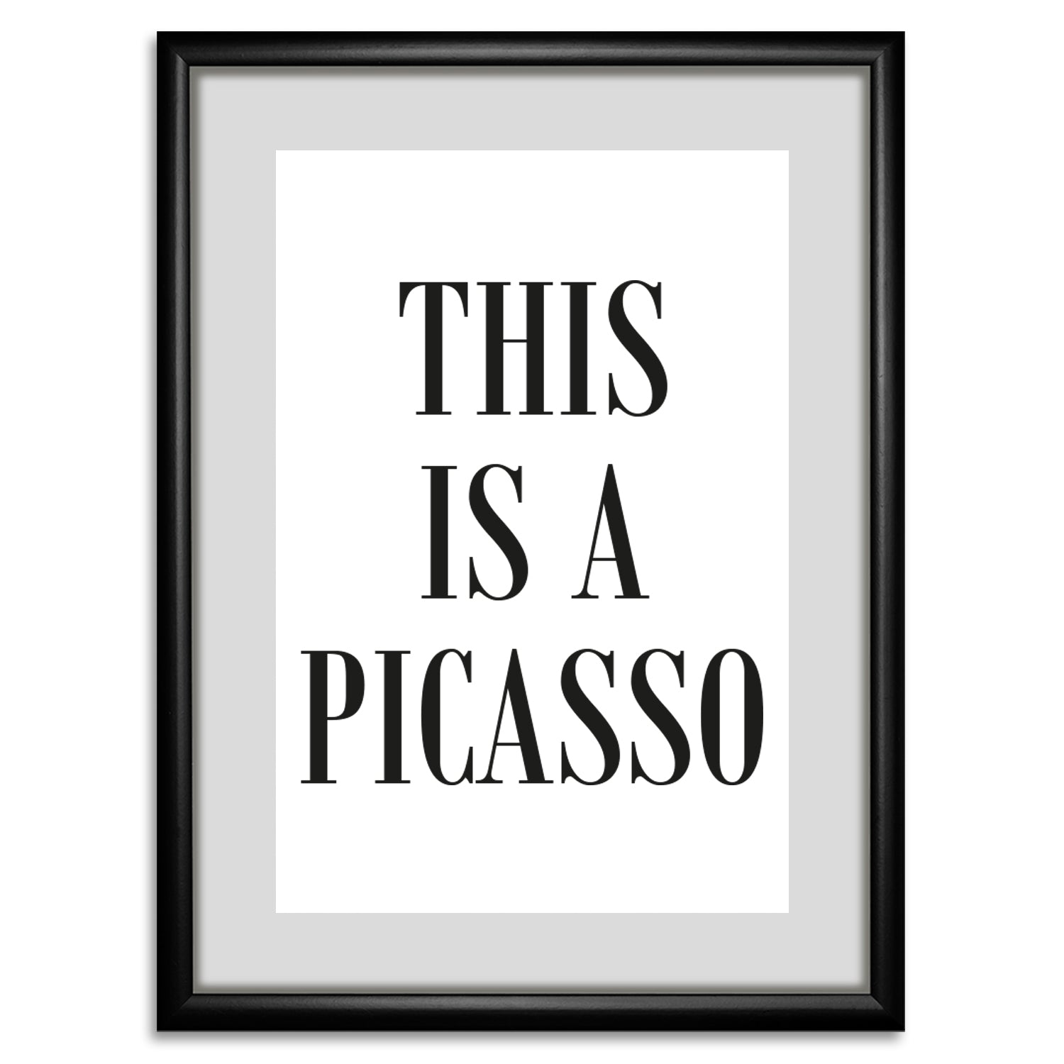 Rahmenbild - Picasso