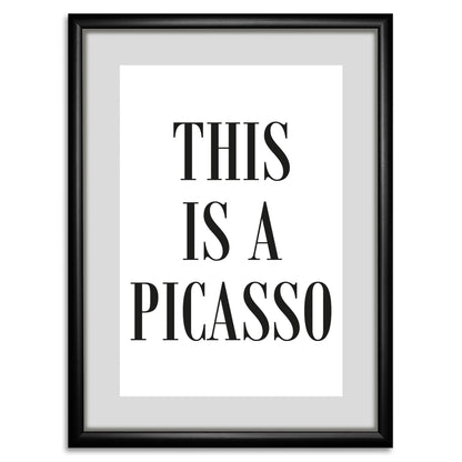 Rahmenbild - Picasso