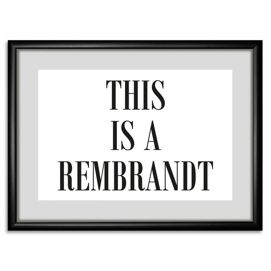 Rahmenbild - Rembrandt