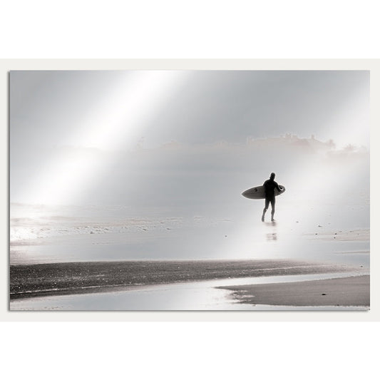 Aluminiumbild - Surfing