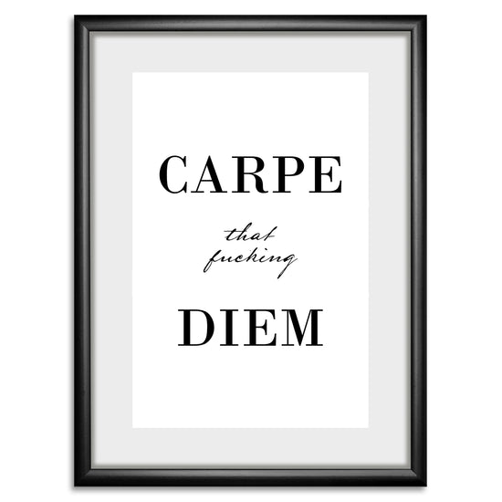 Queen Kerosin Rahmenbild - Carpe Diem