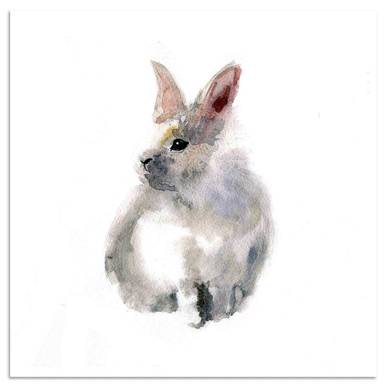 Queen Kerosin Leinwandbild - Fluffy Bunny