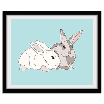 Rahmenbild - Bunny Love