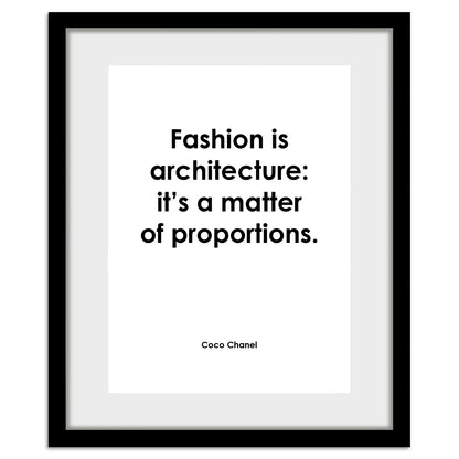 Rahmenbild - Fashion is Architecture