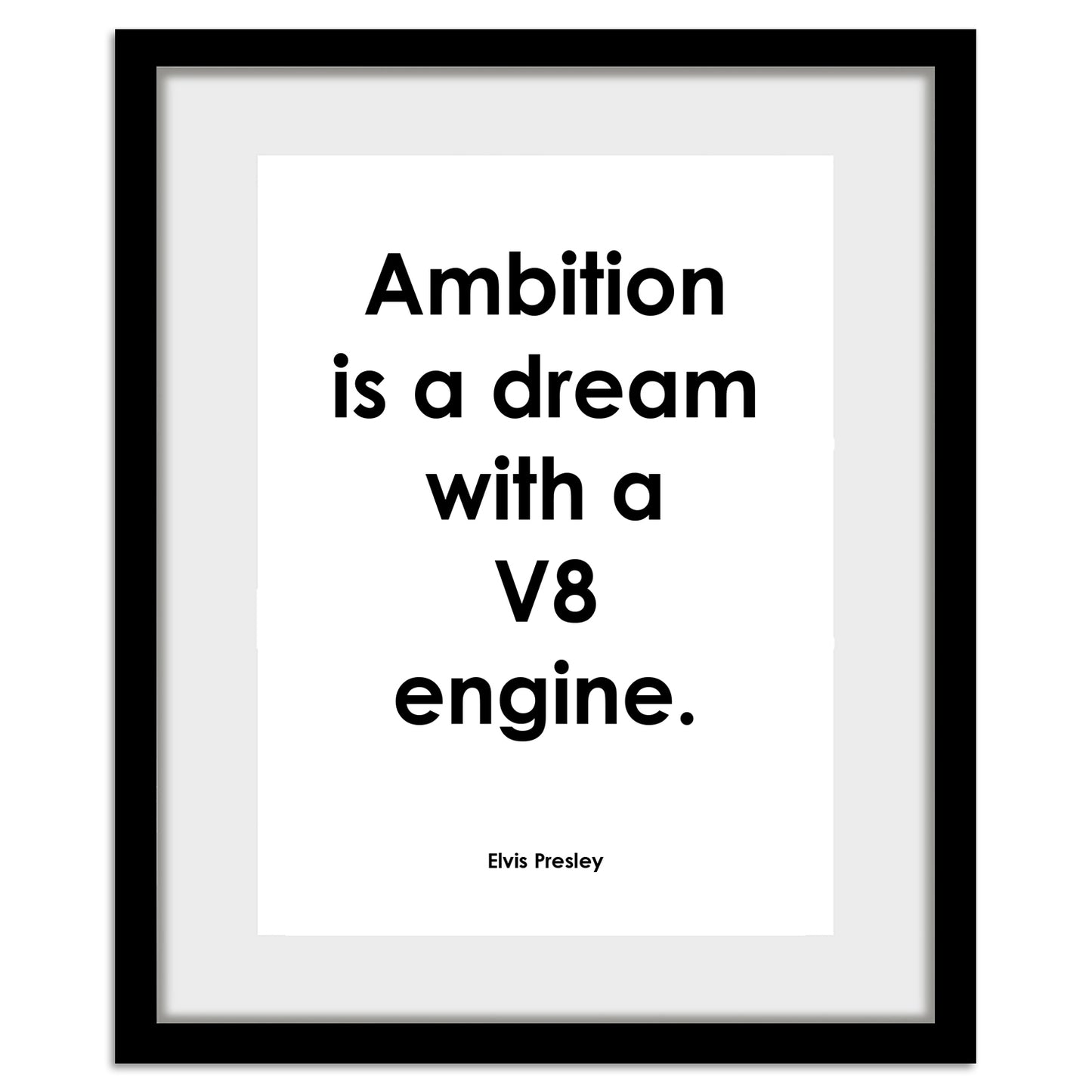 Rahmenbild - Ambition is a dream