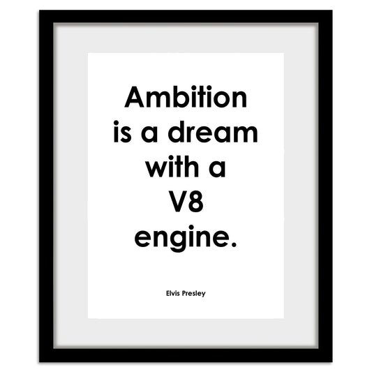 Rahmenbild - Ambition is a dream