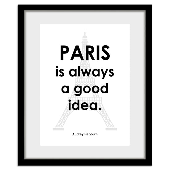 Queen Kerosin Rahmenbild - Paris Is Always A Good Idea