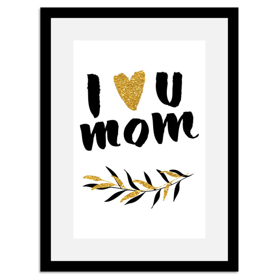 Queen Kerosin Rahmenbild - I Love You Mom