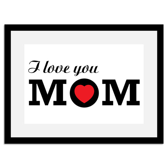 Queen Kerosin Rahmenbild - I Love You Mom