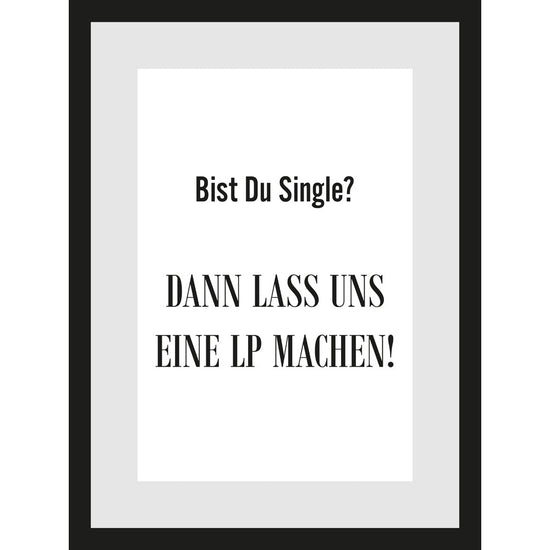 Queen Kerosin Rahmenbild - Bist Du Single?